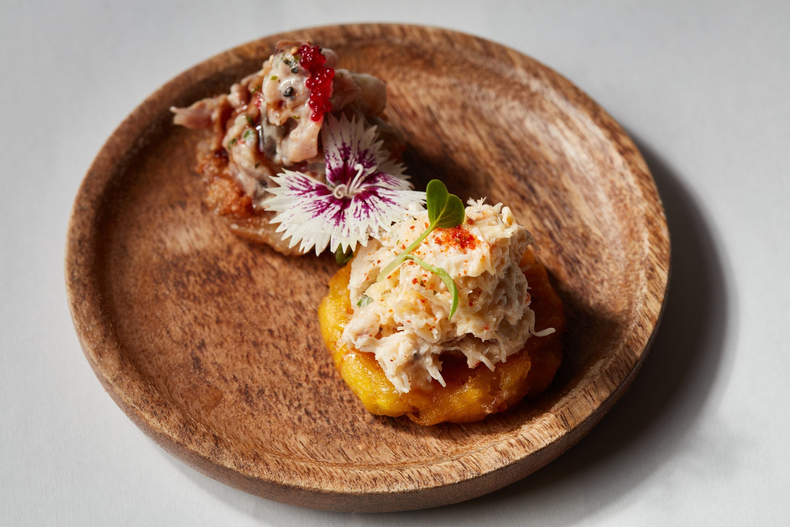 uno de los platos disponibles en Sala Omakase