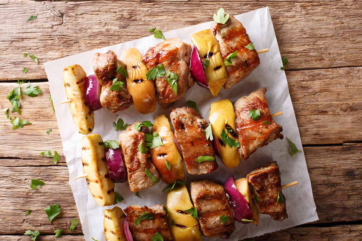 Brochetas de solomillo de cerdo marinadas - Fine Dining Lovers