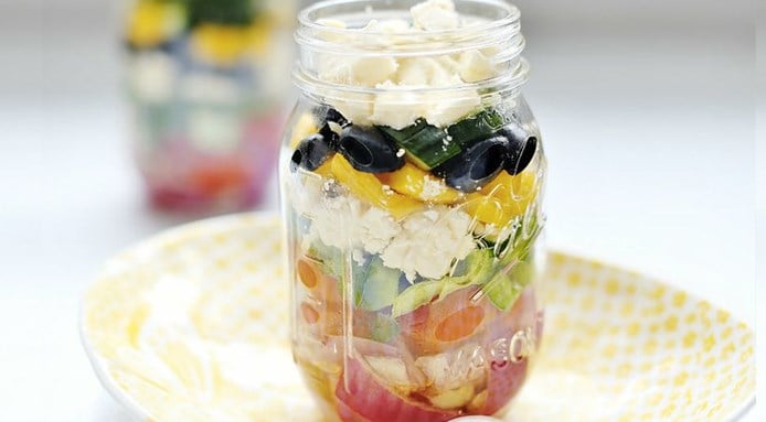 Recetas en tarro: ensalada fantasía