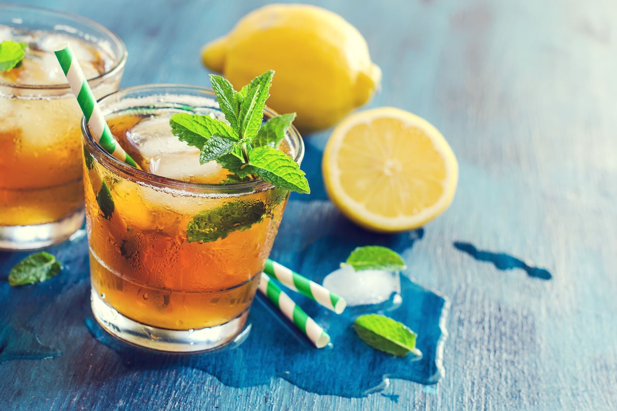 Té helado con limón y menta - Fine Dining Lovers