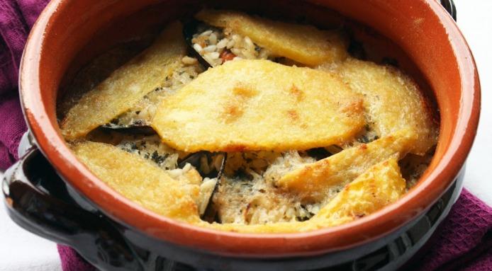 Mejillones al horno