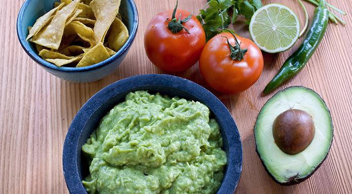 Cilantro y aguacate
