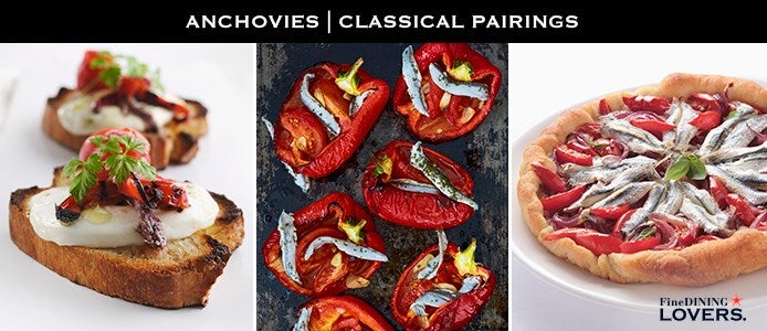 Anchoas: combinaciones clásicas