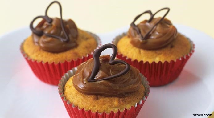 Cupcakes de plàtano