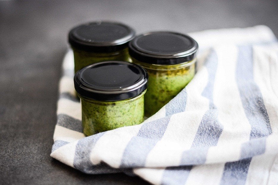 Pesto de mejorana