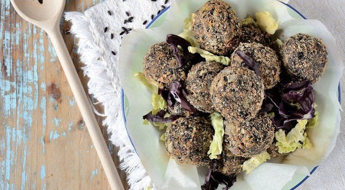 Croquetas de arroz venere