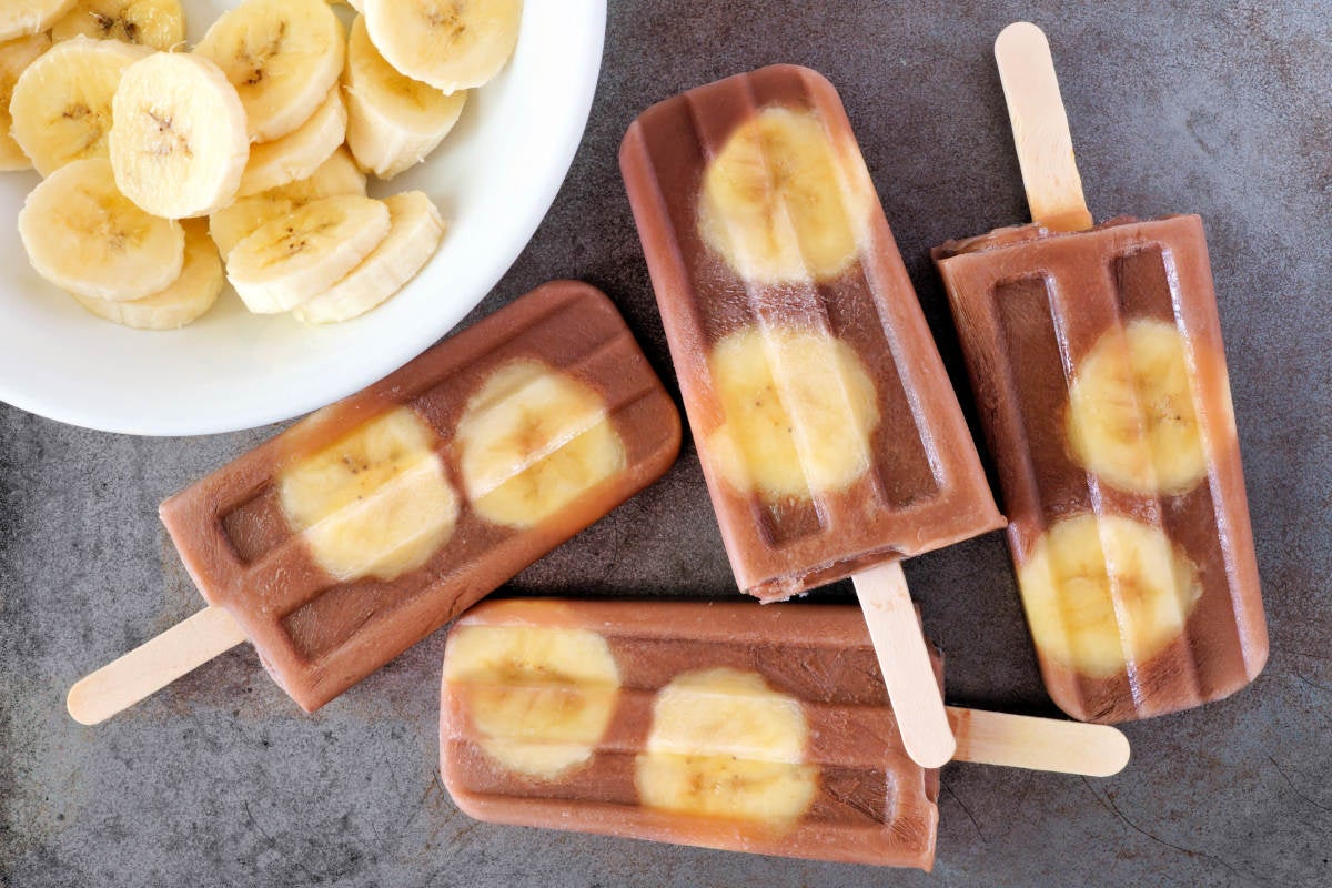Polos de plátano con chocolate - Fine Dining Lovers