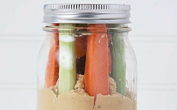 Receta en tarro: hummus de garbanzos 