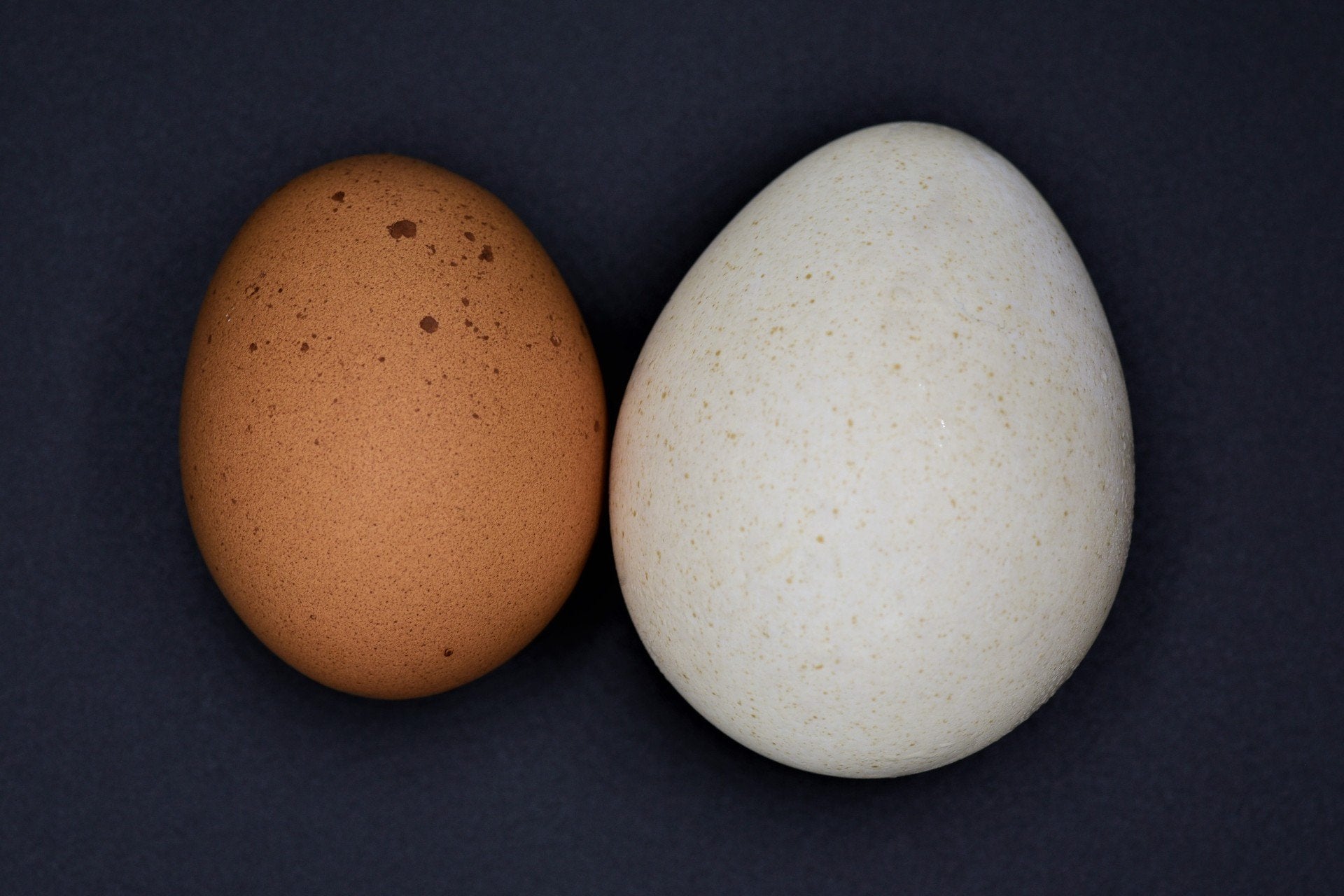 Huevos crudos