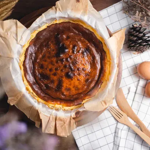 tarta de queso quemada vasca