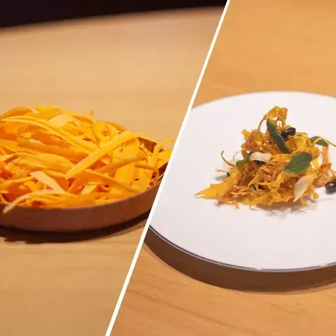 La zanahoria que quería ser pasta