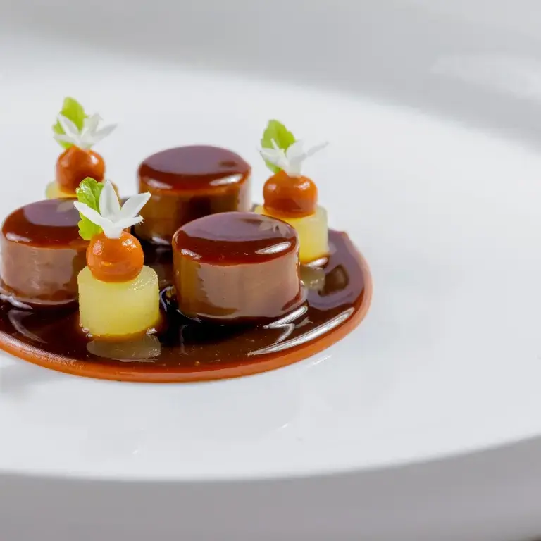 Un plato del restaurante Voro