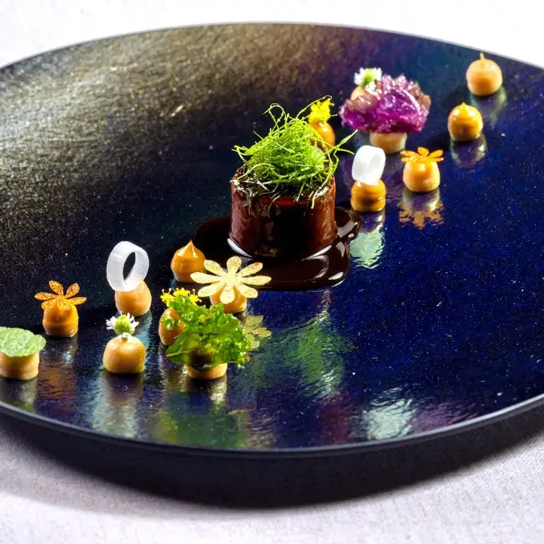 Un plato del restaurante Voro