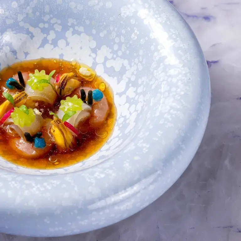 Un plato del restaurante Voro