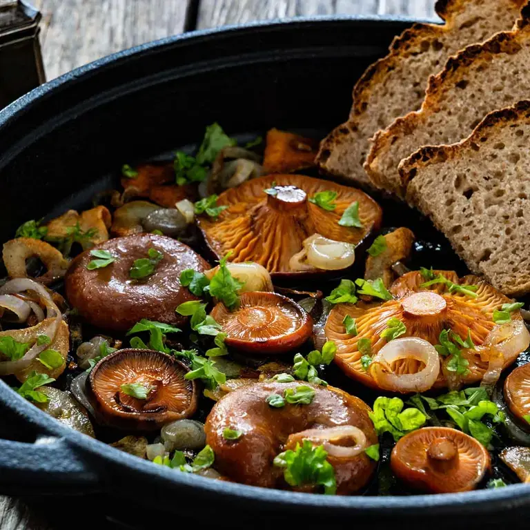 Níscalos al ajillo - Fine Dining Lovers