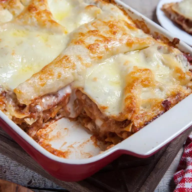 Lasaña de carne​​ - Fine Dining Lovers