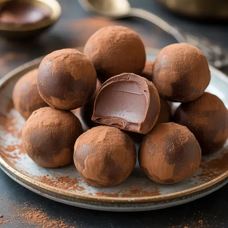 Trufas de chocolate
