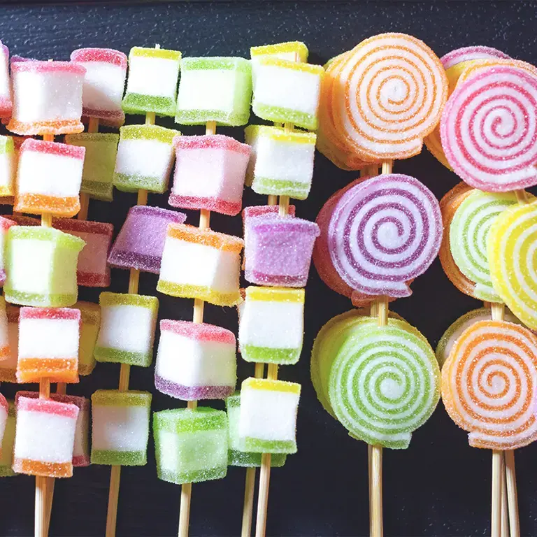 Brochetas de chuches