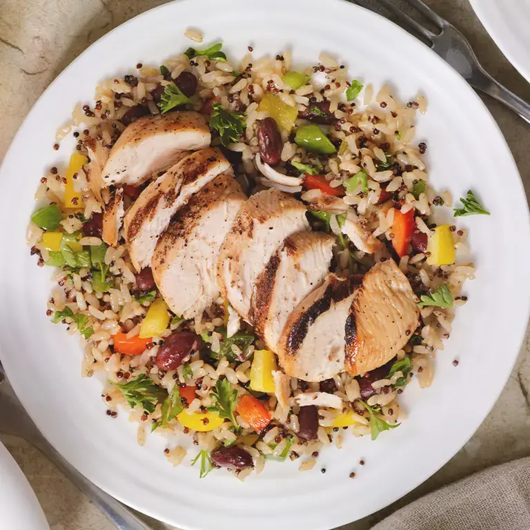 Ensaladas con pollo