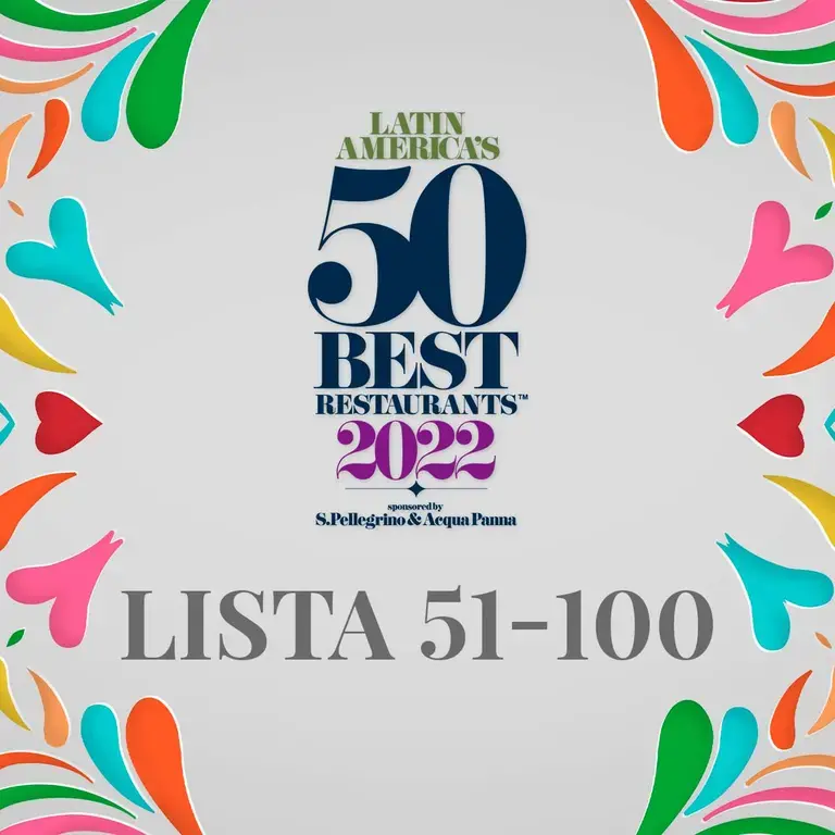 Latin America's 50 Best Restaurants 2022 - lista 51-100