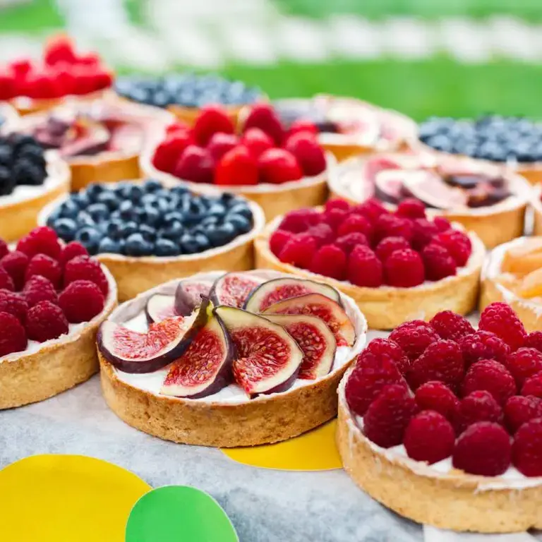 Tartas de frutas