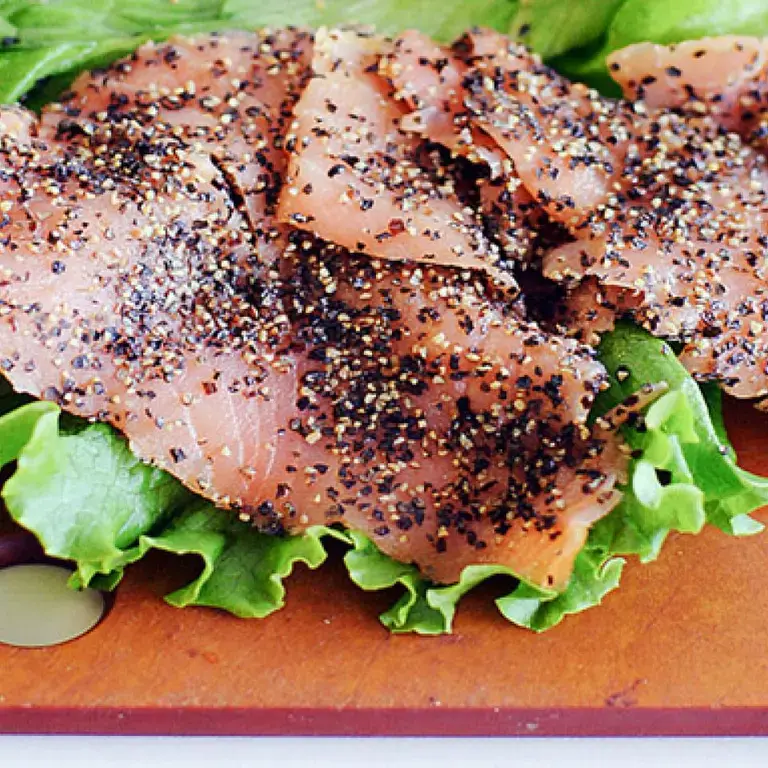 Pastrami de salmón