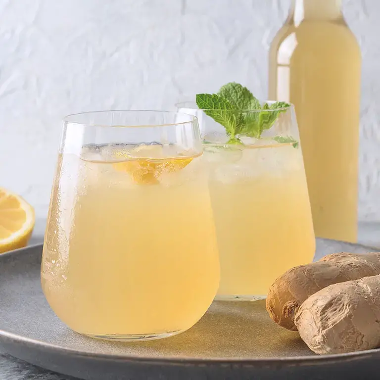 Kombucha de jengibre