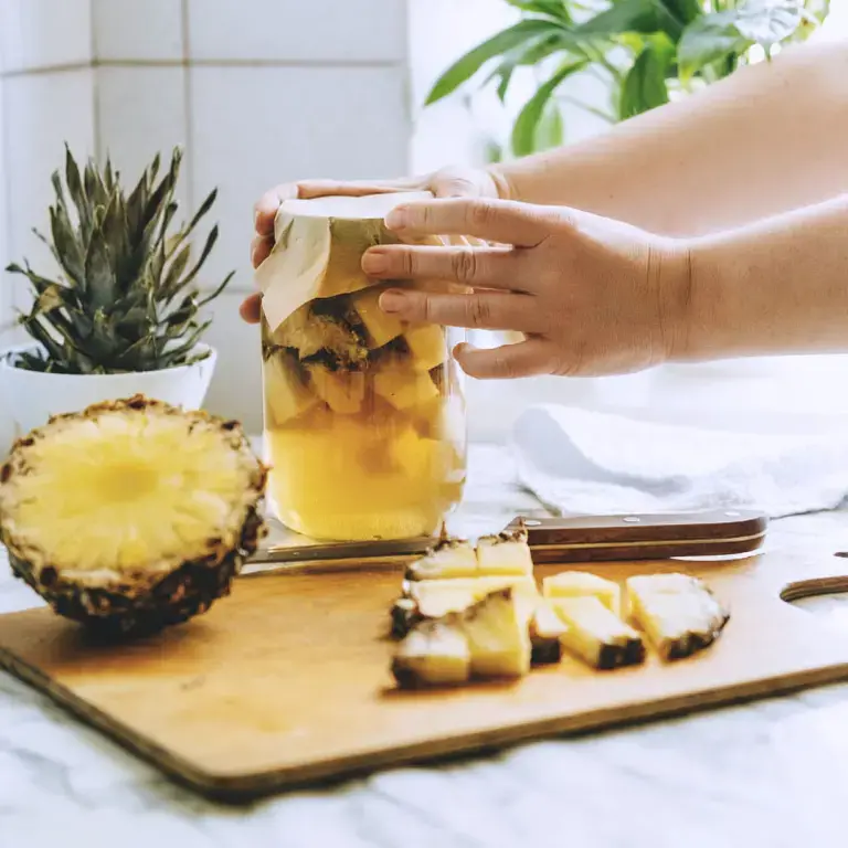 Kombucha de piña