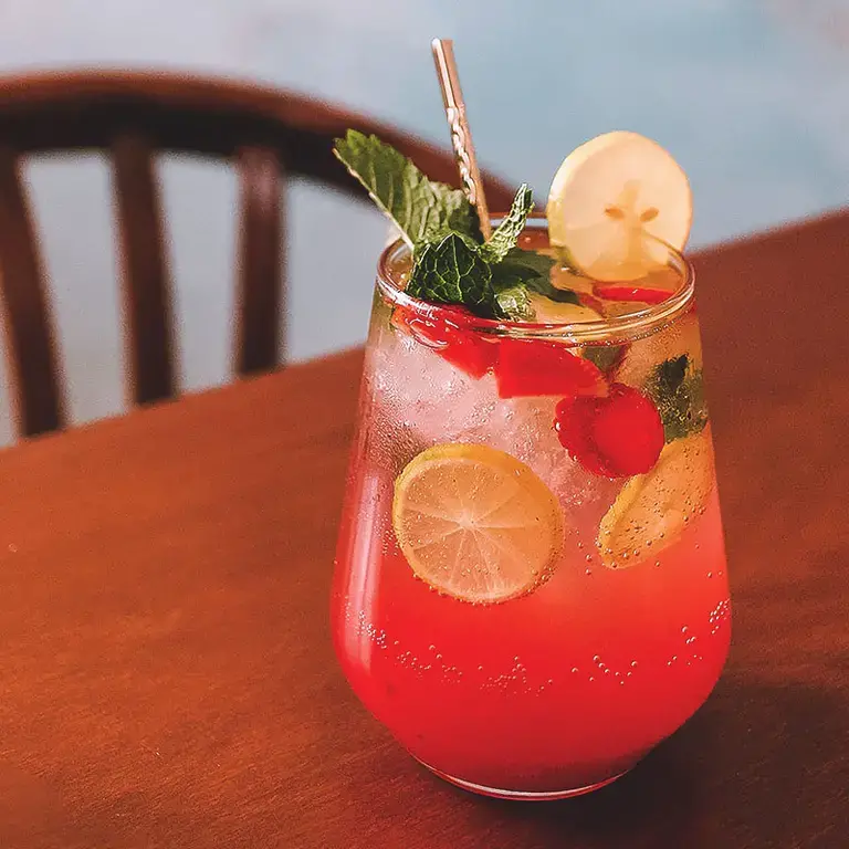 Limonada de fresa