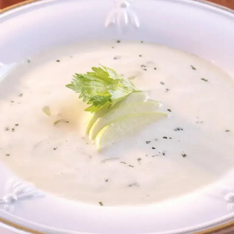 Vichyssoise de manzana