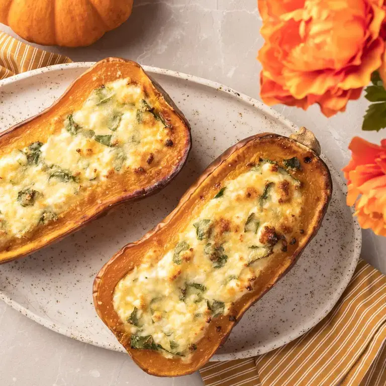 calabaza-al-horno-con-queso