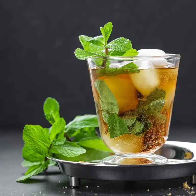 cócteles-con-whisky-mint-julep