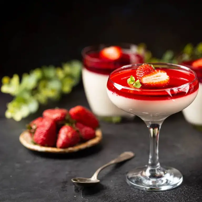 con qué acompañar la pasta pannacotta