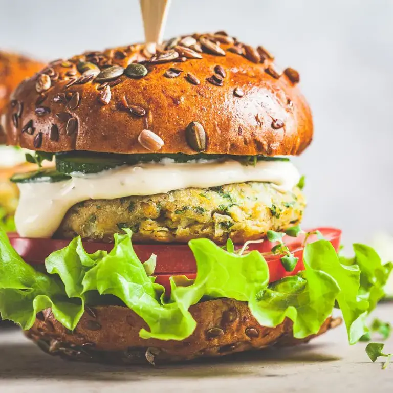 platos vegetarianos fáciles Hamburguesas veganas