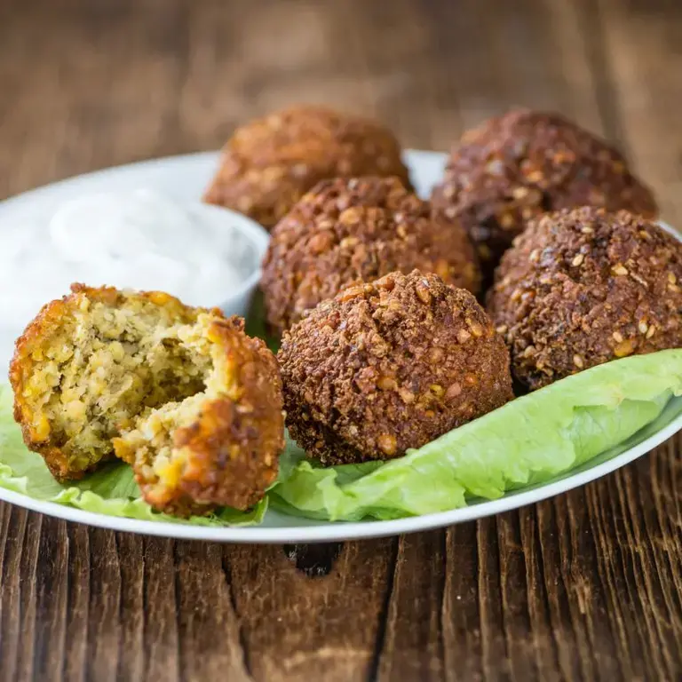 platos vegetarianos fáciles falafel