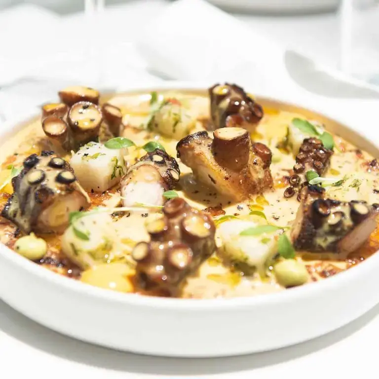 Pulpo al coco