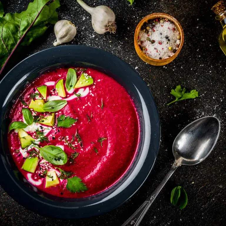 Gazpacho de remolacha - Fine Dining Lovers