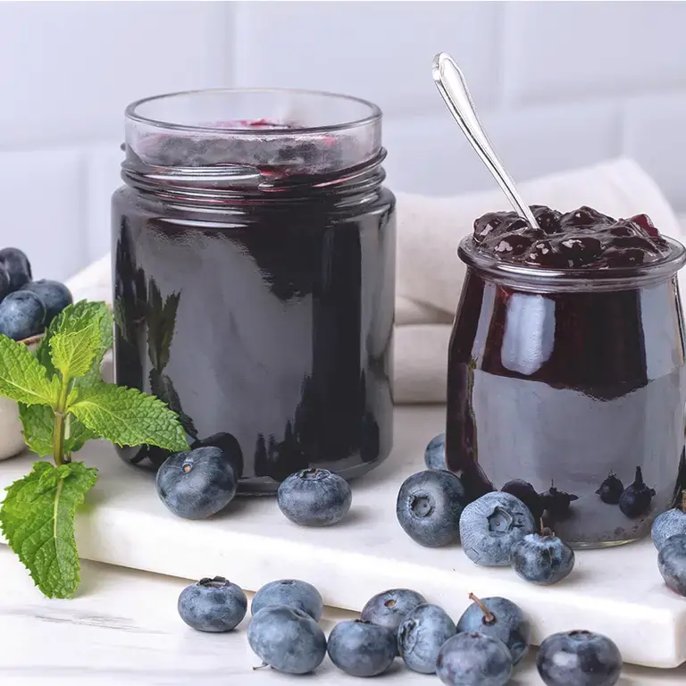 Marmelada de arándanos casera