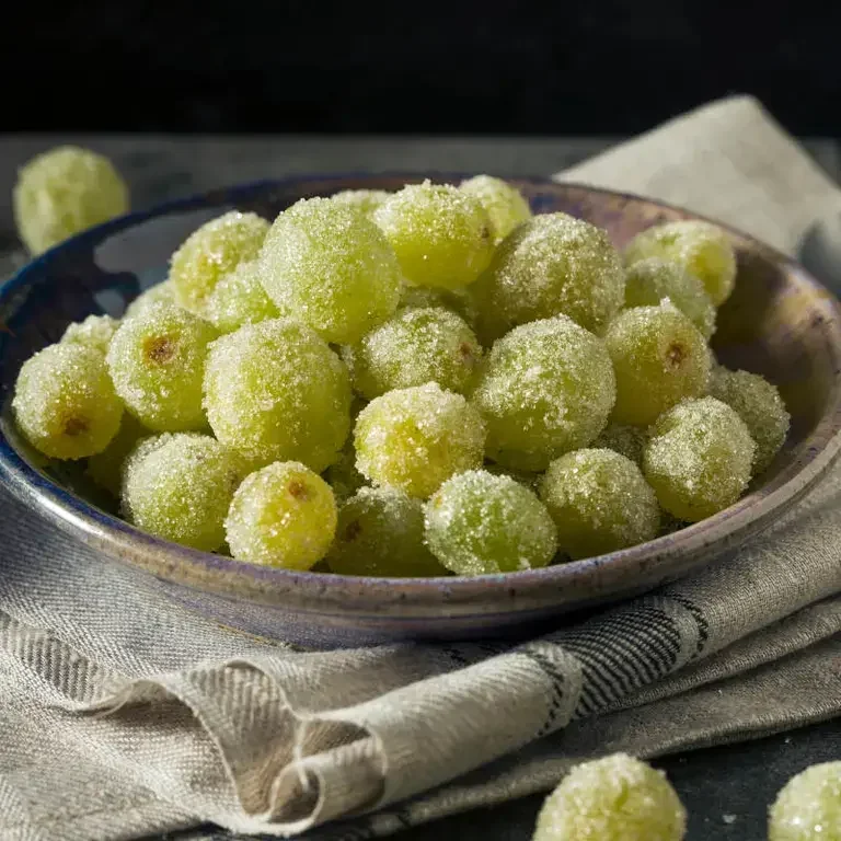 Uvas congeladas - Fine Dining Lovers