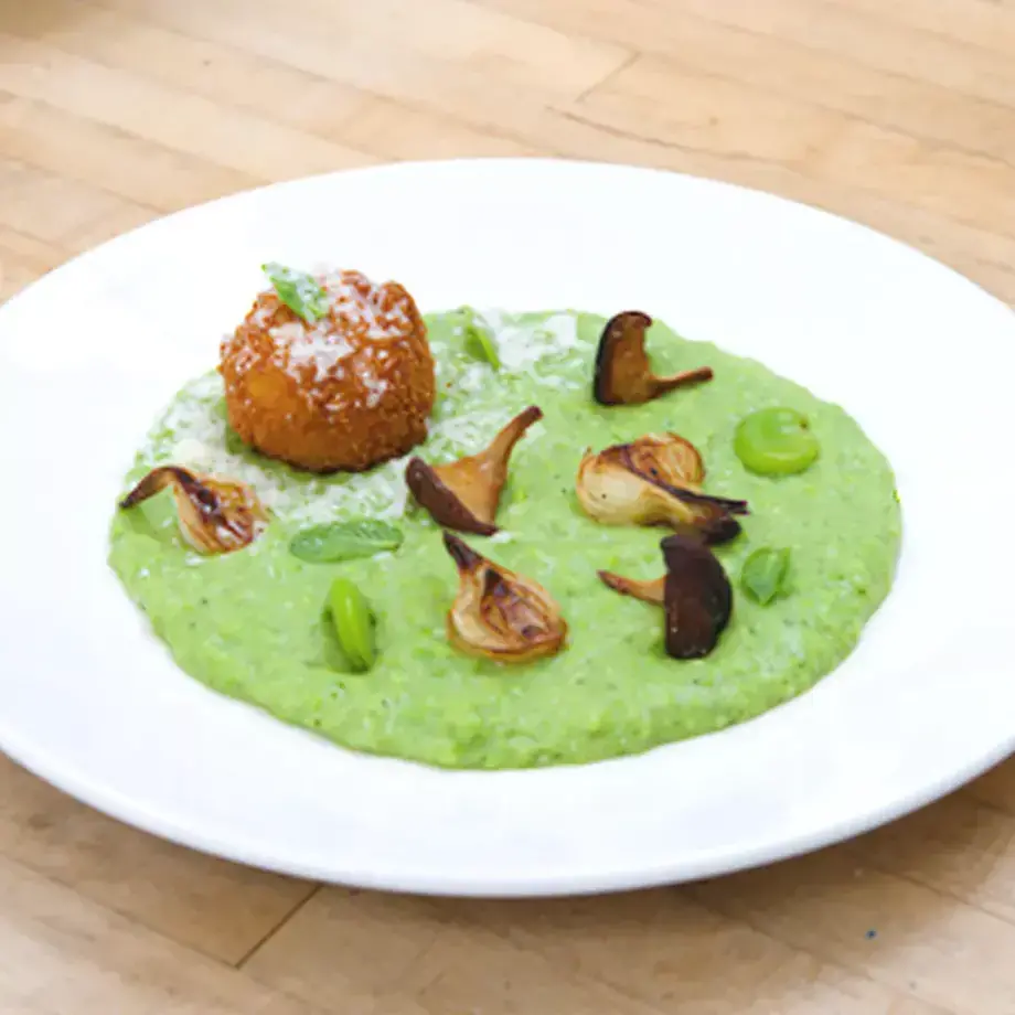 Risotto de Habas