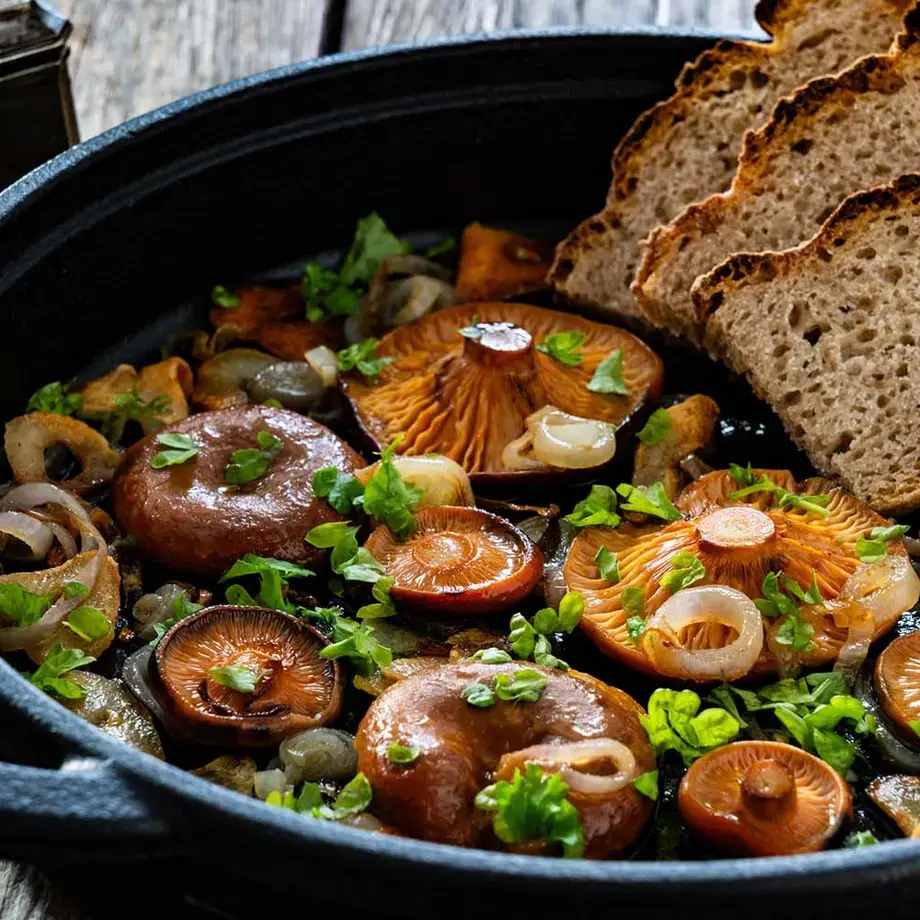 Níscalos al ajillo - Fine Dining Lovers