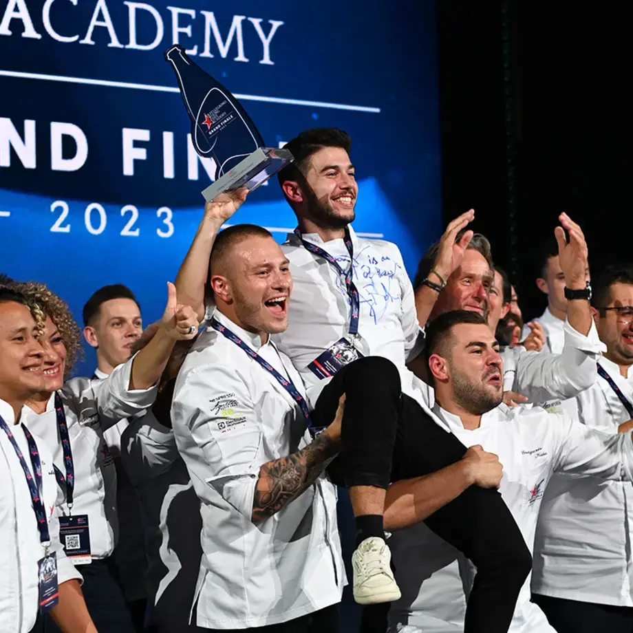 Nelson Freista vendecor de S.Pellegrino Young Chef Academy 22-2023