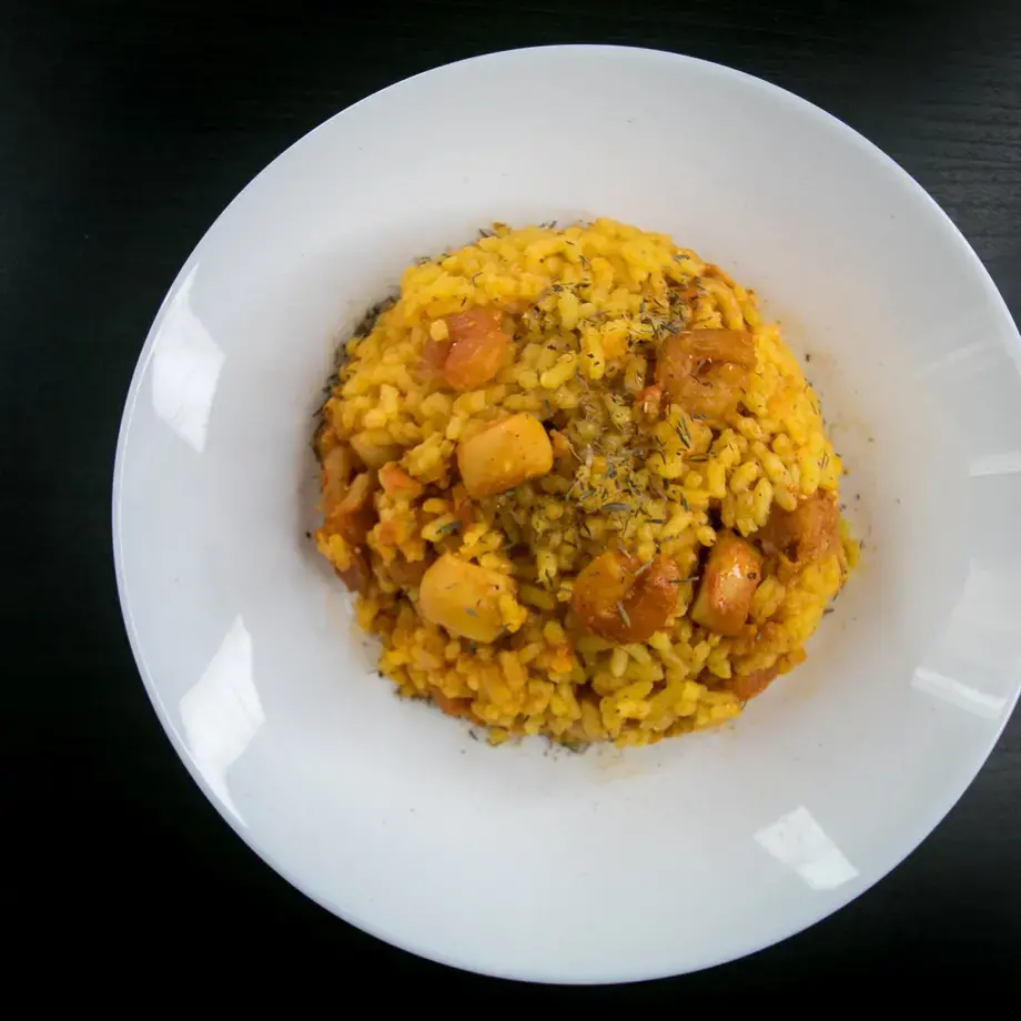 Arroz a banda al estilo alicantino
