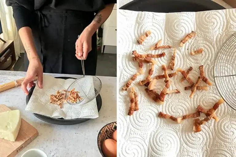 Carbonara paso 03