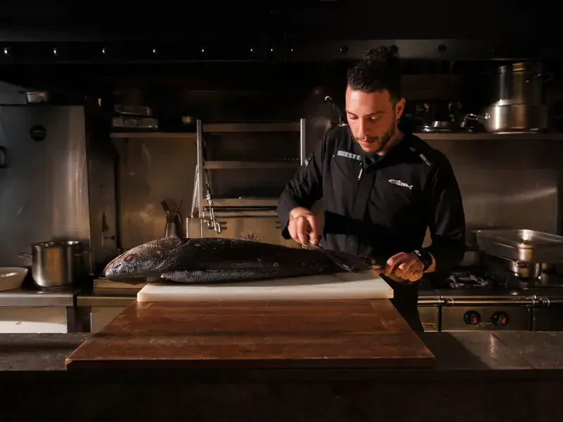 Riccardo Radice chef Fishology