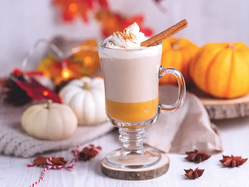 Bebidas con calabaza