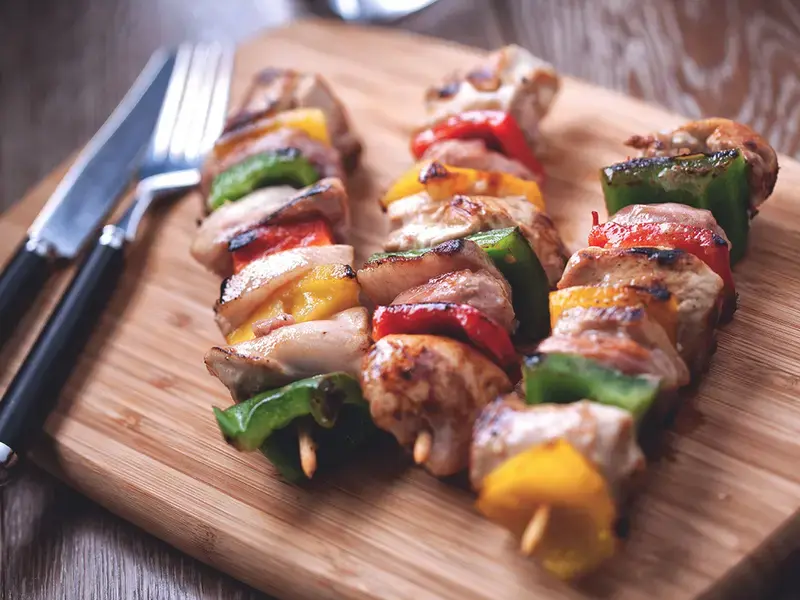 Recetas de brochetas