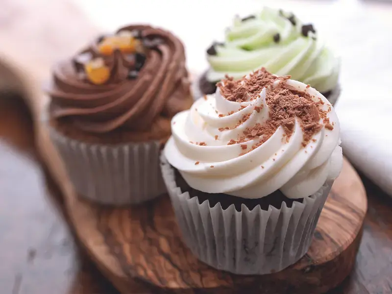 Cupcakes receta frosting