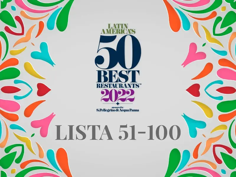 Latin America's 50 Best Restaurants 2022 - lista 51-100
