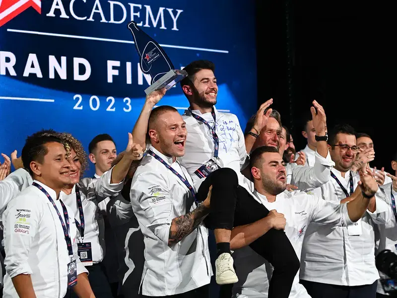 Nelson Freista vendecor de S.Pellegrino Young Chef Academy 22-2023